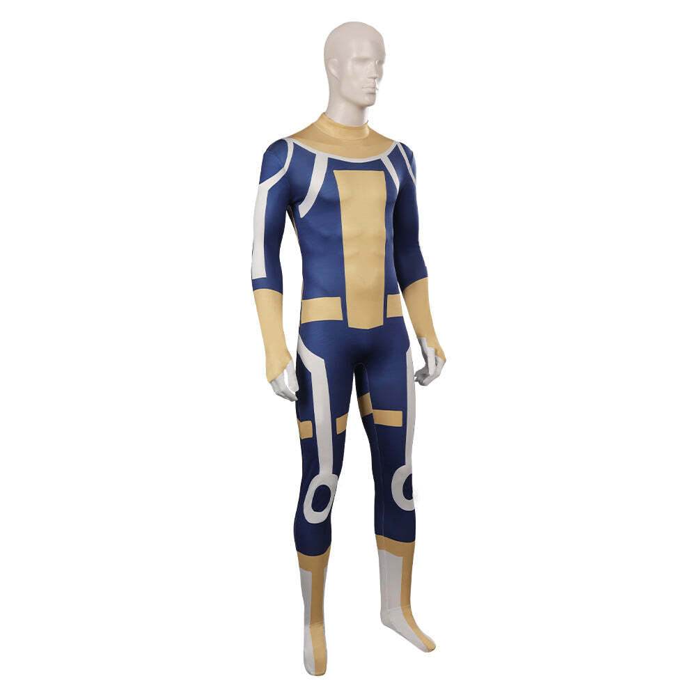 Invincible The Immortal Cosplay Costume Blue Party Carnival Jumpsuit Outfits - Azufun