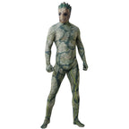 Groot Cosplay Costume Jumpsuit Zentai Party Carnival - Azufun