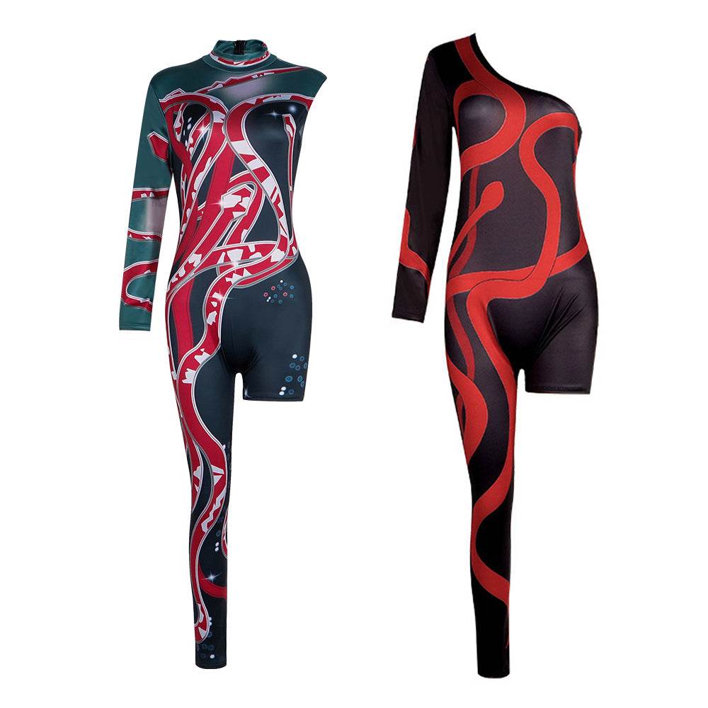 Swifties Cheerleaders Cosplay Costume Jumpsuit Zentai Party Carnival - Azufun