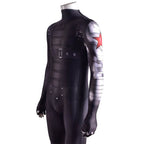 Bucky Barnes Winter Soldier Cosplay Costume Jumpsuit Zentai Party Carnival - Azufun