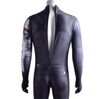 Bucky Barnes Winter Soldier Cosplay Costume Jumpsuit Zentai Party Carnival - Azufun