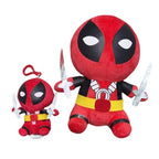 Deadpool Wolverine plush toy doll
