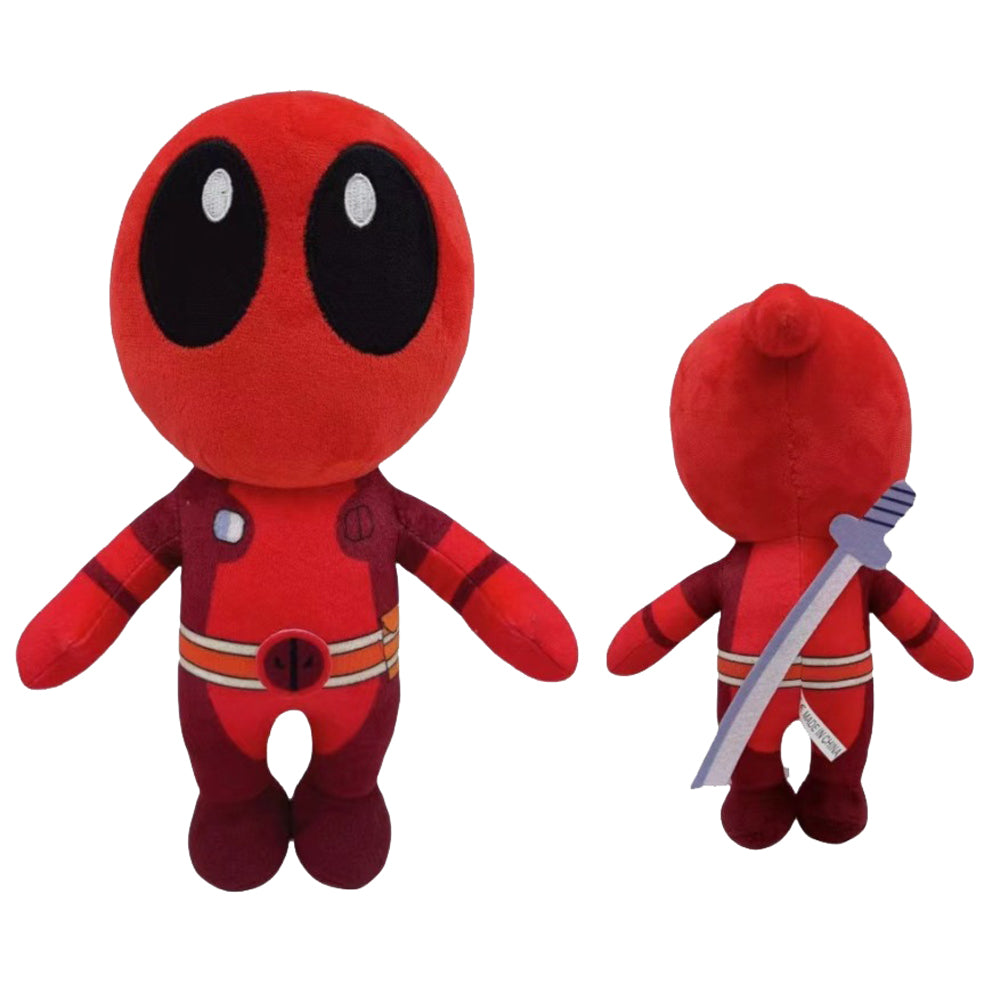 Deadpool Wolverine plush toy doll