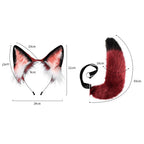 Crazy Zootopia Nick Fox Ear Headband Fox Tail Accessories