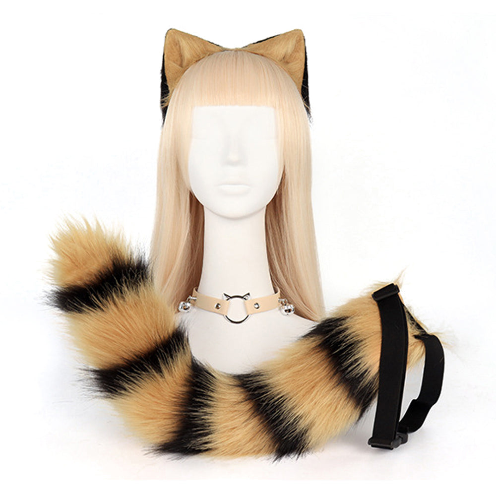 Crazy Zootopia Nick Fox Collar Headband Fox Tail Accessories