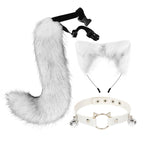 Crazy Zootopia Nick Fox Collar Headband Fox Tail Accessories
