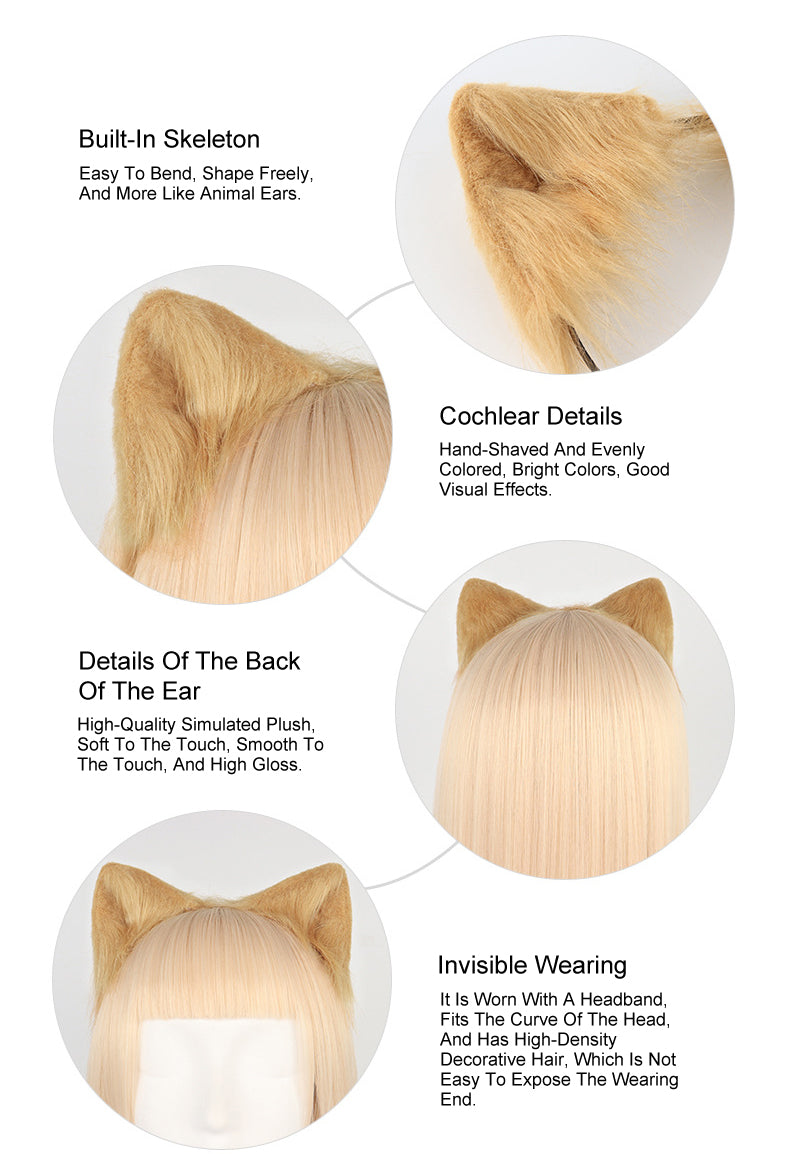 Crazy Zootopia Nick Fox Collar Headband Fox Tail Accessories