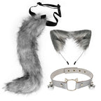 Crazy Zootopia Nick Fox Collar Headband Fox Tail Accessories