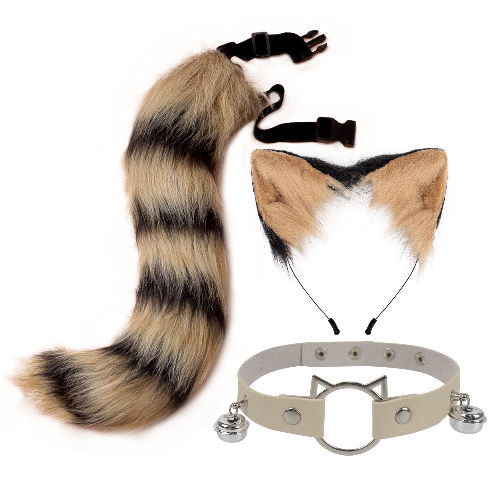 Crazy Zootopia Nick Fox Collar Headband Fox Tail Accessories