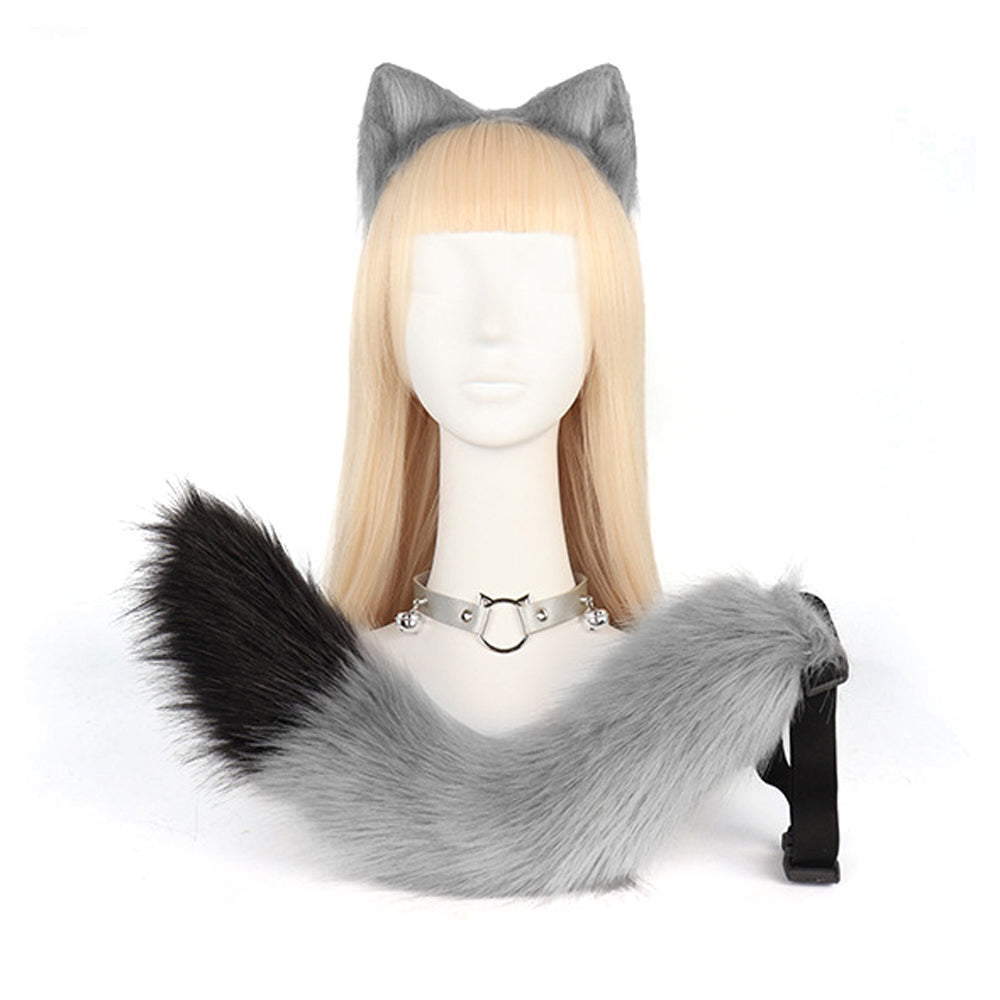 Crazy Zootopia Nick Fox Collar Headband Fox Tail Accessories