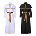 Men's Pope Costume Halloween Medieval Cosplay - Azufun