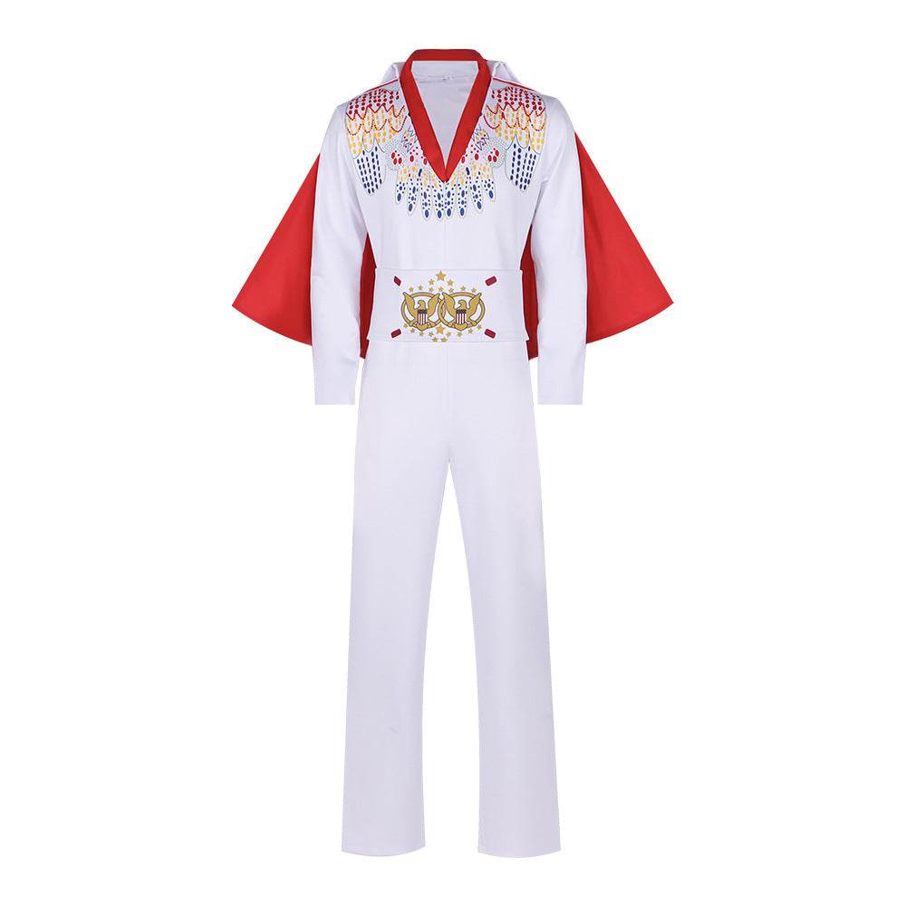 Elvis Viva Las Vegas Fancy dress Costume Halloween - Azufun