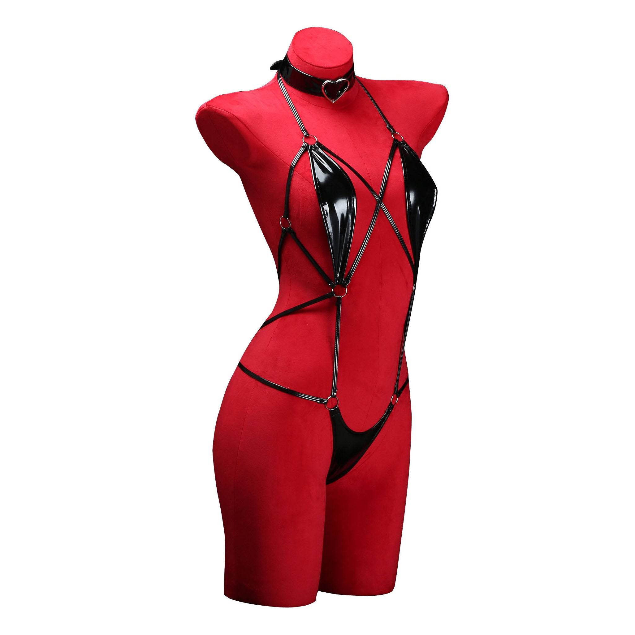 Sukumizu One-Piece Tie-Up Suit Costume - Azufun