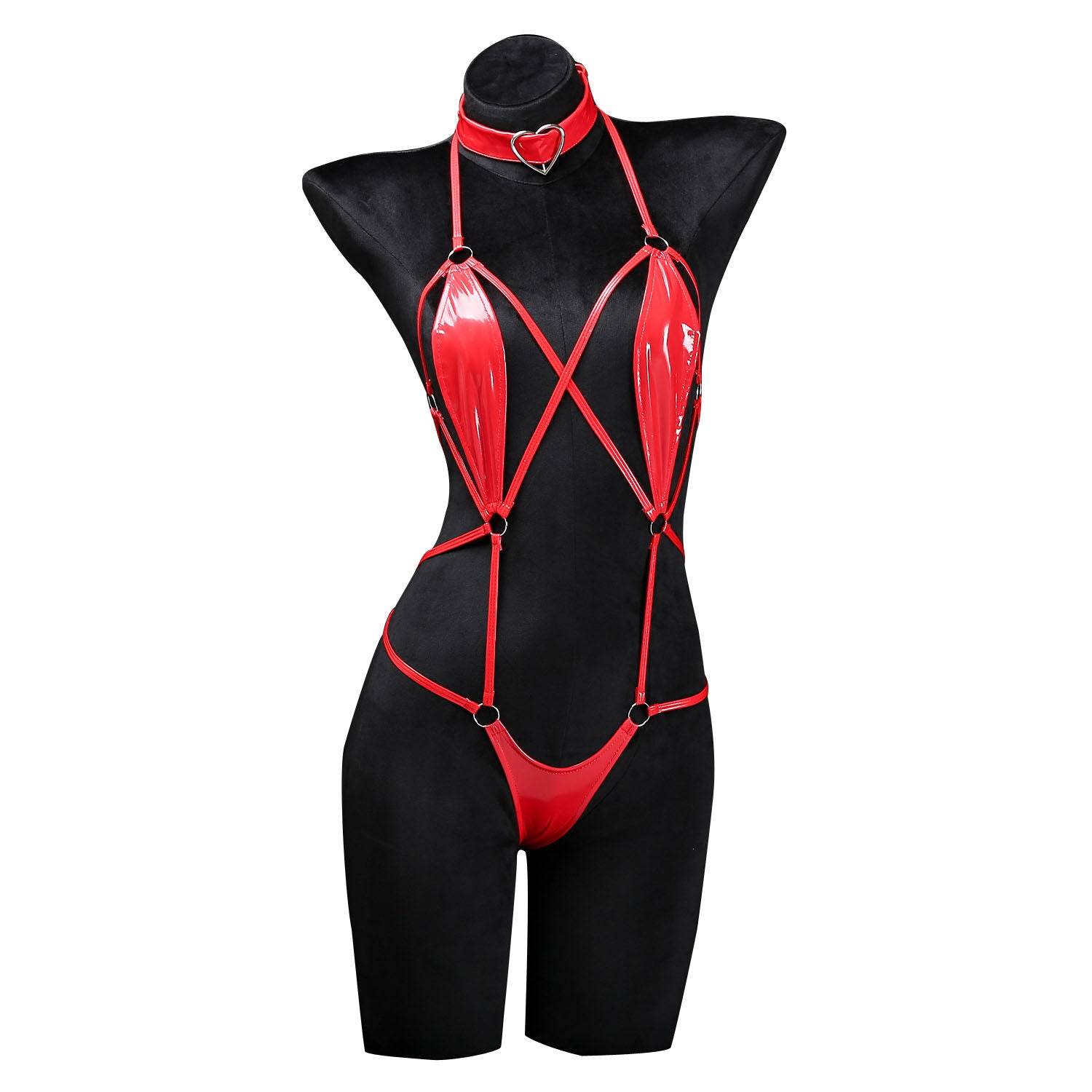 Sukumizu One-Piece Tie-Up Suit Costume - Azufun