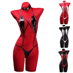 Sukumizu One-Piece Tie-Up Suit Costume - Azufun