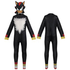 Sonic the Hedgehog Cosplay Costume Jumpsuit Kids Party Carnival - Azufun