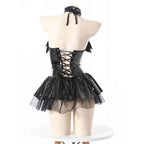 Witch Cosplay Costume Female Little Devil Perspective Skirt - Azufun