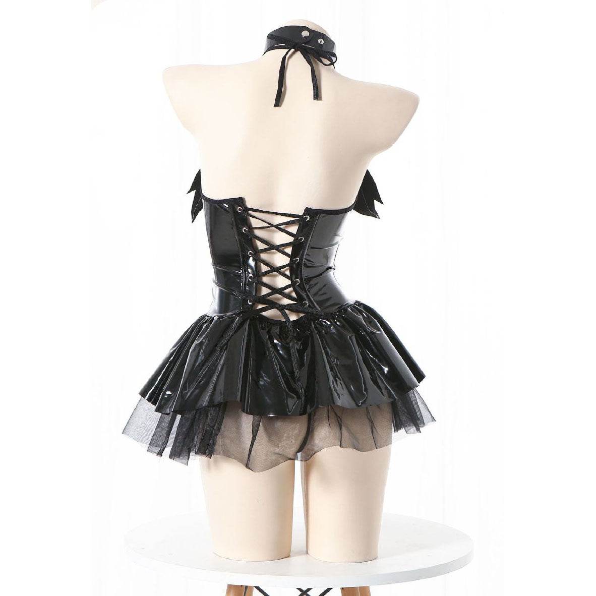 Witch Cosplay Costume Female Little Devil Perspective Skirt - Azufun