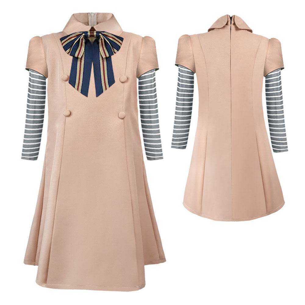 M3GAN Megan Dress Costume Wig Set For Adult Kids - Azufun