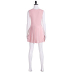 Wicked Glinda Pink Women Short Dress Outfit Carnival Cosplay Costume - Azufun