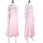 Wicked Glinda Women Pink Suspender Dress Outfit Carnival Cosplay Costume - Azufun