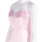 Wicked Glinda Women Pink Suspender Dress Outfit Carnival Cosplay Costume - Azufun