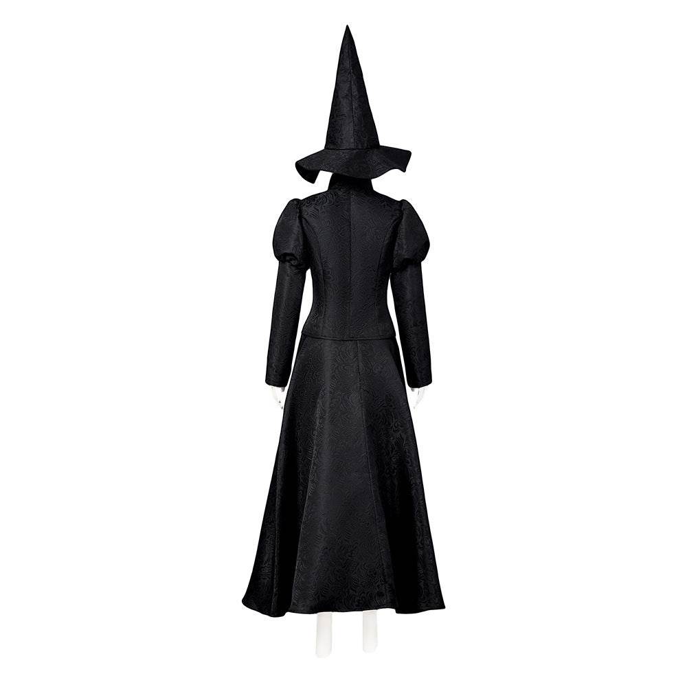 Wicked Elphaba Women Dress Outfit Carnival Cosplay Costume Set - Azufun
