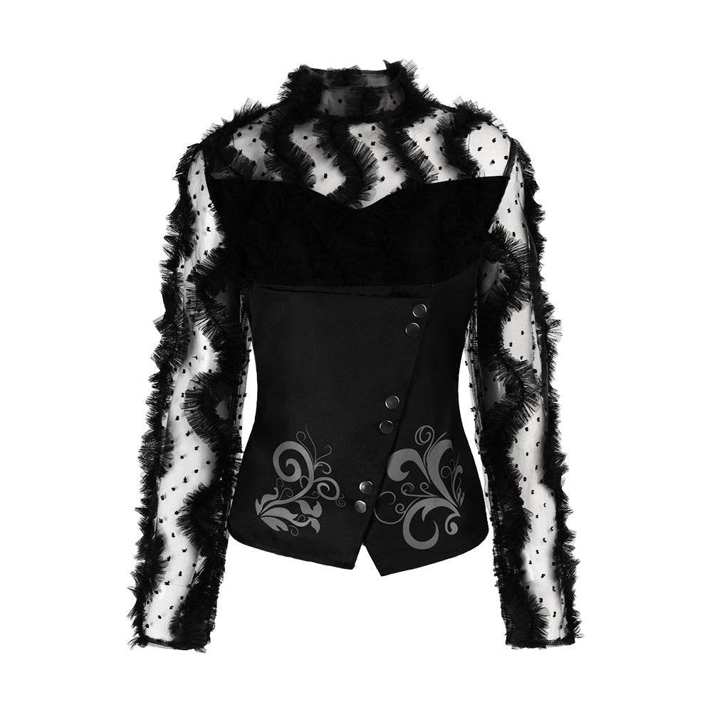 Wicked Elphaba Women T-shirt Outfit Carnival Cosplay Costume - Azufun