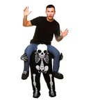 Baby Clown Skull Green Harness Monkey Funny Puppet Costumes - Azufun