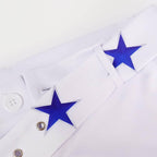 Dallas Cowboy Cheerleader Stage Star Costume For Women - Azufun