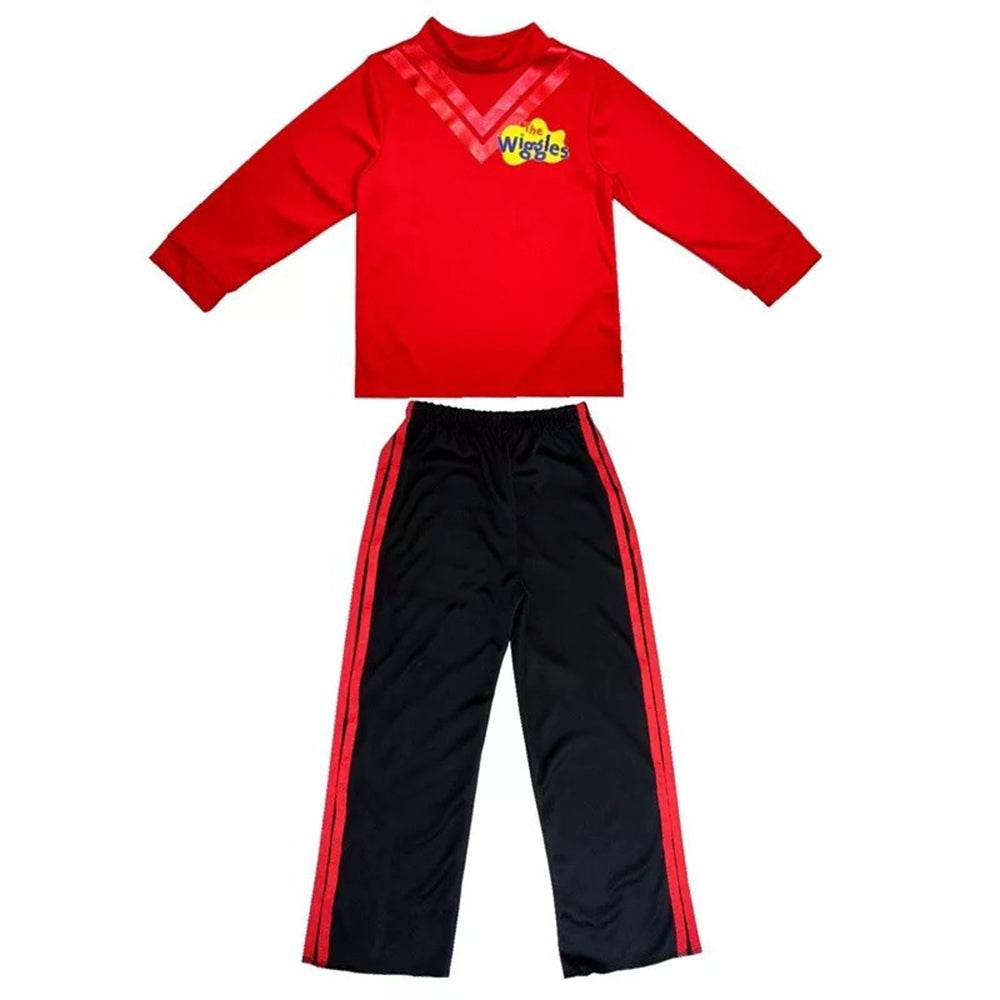 Kids The Wiggles Cosplay Boys Dance Costume Simon Anthony Lachy Outfit - Azufun