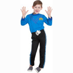 Kids The Wiggles Cosplay Boys Dance Costume Simon Anthony Lachy Outfit - Azufun
