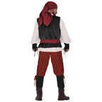 Halloween Caribbean Pirates Vest Adult Stage Costume - Azufun