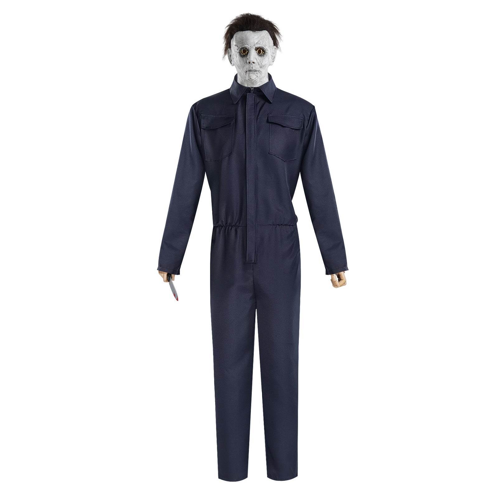 Halloween Michael Myers Costume Workwear Cosplay - Azufun