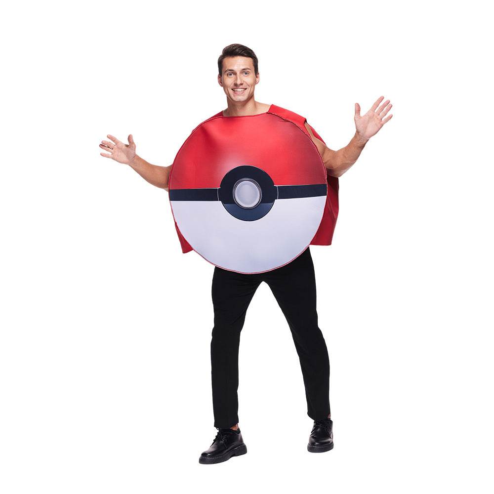 Pokémon Pokeball Pop Out Costume Halloween Cosplay - Azufun