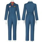 Mouthwashing Anya Women Blue Jumpsuit Carnival Halloween Cosplay Costume - Azufun