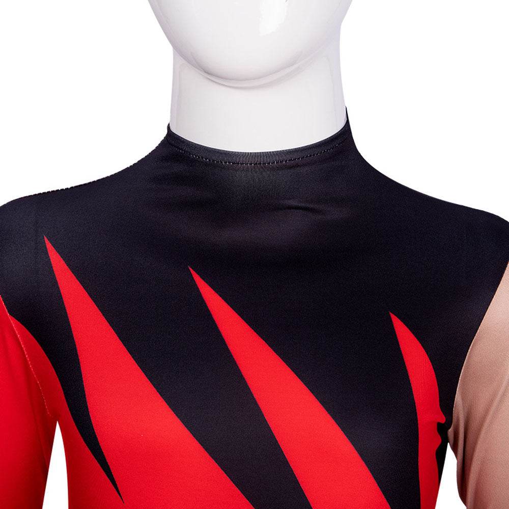 WWE wrestler Kane jumpsuit Cosplay Costume For Kids - Azufun