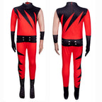 WWE wrestler Kane jumpsuit Cosplay Costume For Kids - Azufun