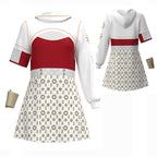 Zombies 4 Dawn of the Vampires Addison Wells Victor Nova Costume Halloween - Azufun