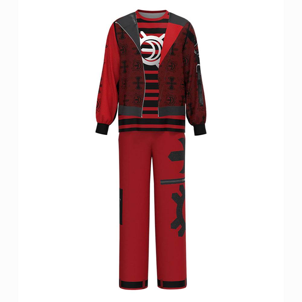 Zombies 4 Dawn of the Vampires Addison Wells Victor Nova Costume Halloween - Azufun