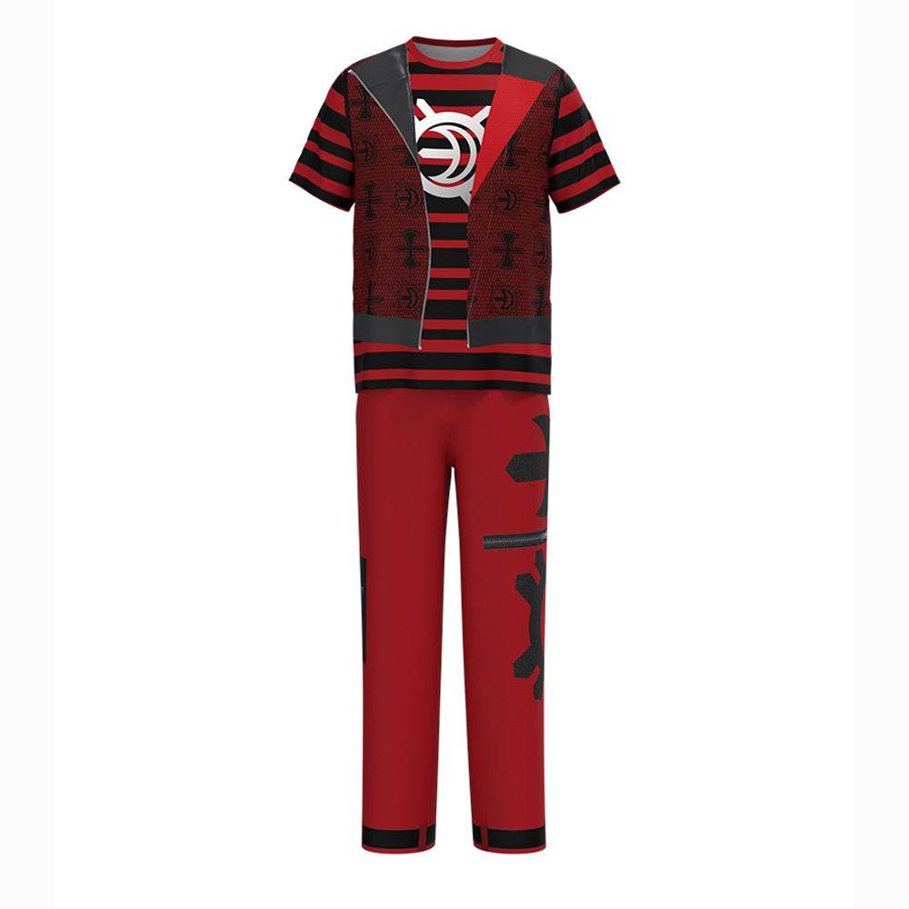 Zombies 4 Dawn of the Vampires Addison Wells Victor Nova Costume Halloween - Azufun