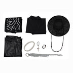 Kpop Demon Hunters Jinu Costume Cosplay Outfit Hat For Adult Man Halloween - Azufun