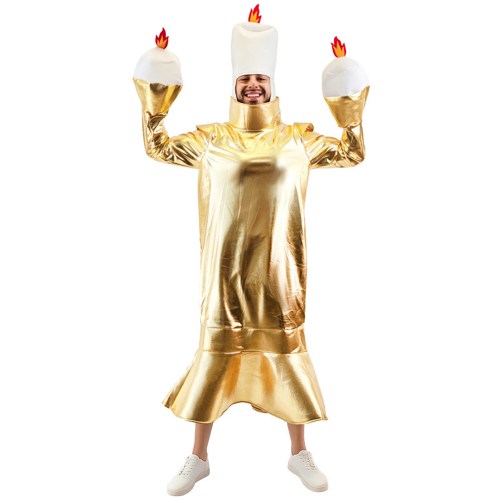Halloween Party Fun Candlelight Dinner Three-Piece Suit Costume - Azufun