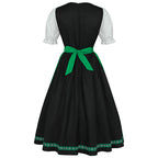 German Oktoberfest Bavarian Nation Costume Overalls Set Halloween Carnival Outfit - Azufun