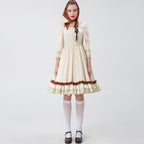 Little Red Riding Hood Halloween Dress Costume Maid Stage Suit - Azufun