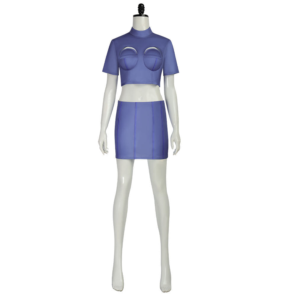The Fifth Element Stewardess Lilu Cosplay Costume Halloween - Azufun