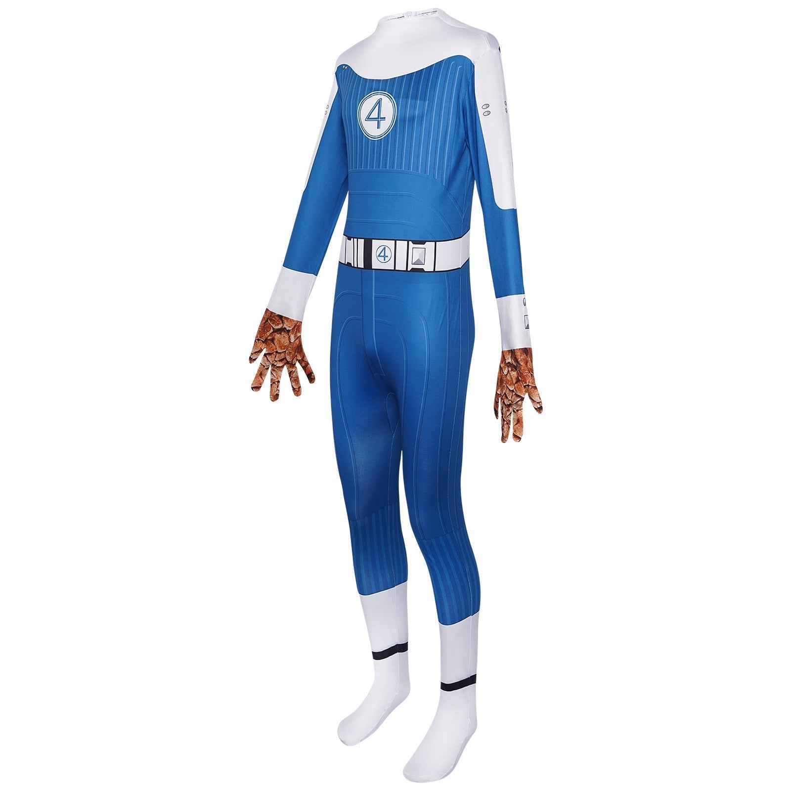 The Fantastic Four First Steps Thing Jumpsuit Cosplay Costume - Azufun