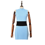 The Powerpuff Girls Blossom Costume Pink Blue Green Mini Fancy Dress - Azufun