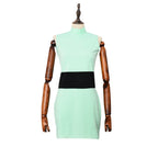 The Powerpuff Girls Blossom Costume Pink Blue Green Mini Fancy Dress - Azufun