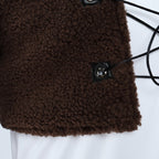 Shrek Green Monster Cosplay Mens Costume Halloween Full fleece Vest Outfit Set - Azufun